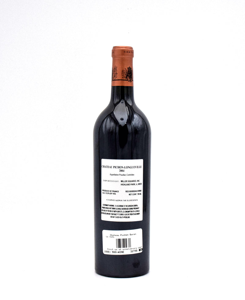 2004 Chateau Pichon-Longueville au Baron de Pichon-Longueville