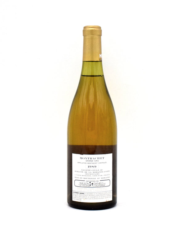 1989 Domaine de la Romanee-Conti Montrachet Grand Cru