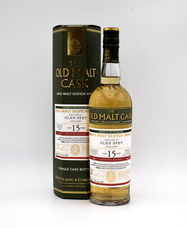 Glen Spey 'The Old Malt Cask' 15 Year Old Single Malt Scotch Whisky (2002 Release)