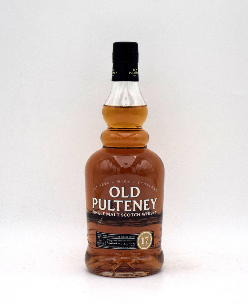 Old Pulteney 17 Year Single Malt Scotch (Older Bottling)