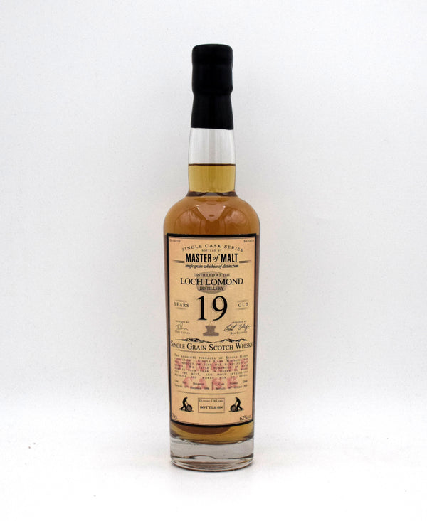 Master of Malt Single Cask Series 'Loch Lomond' 19 Year Single Malt Scotch (1996 Release)