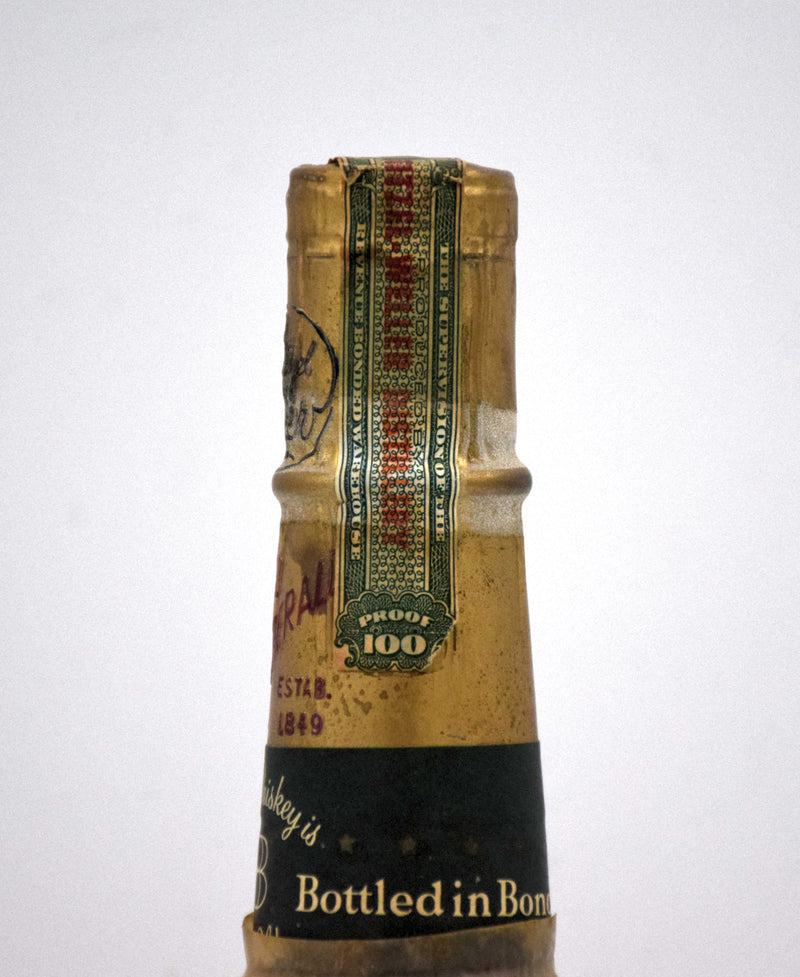 Very Old Fitzgerald 'Bottled in Bond' 8 Year Bourbon (1956 Release)
