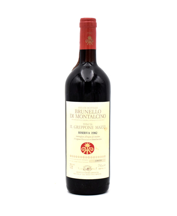 1982 Ruffino Greppone Mazzi Riserva