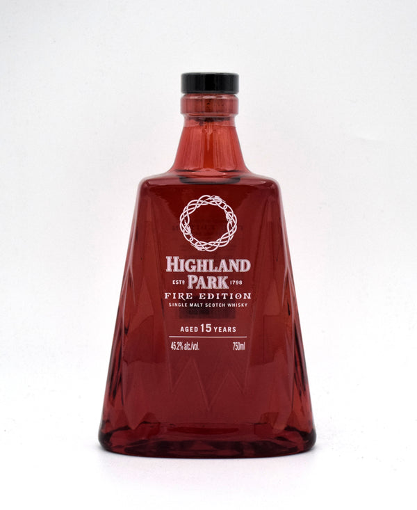 Highland Park 15 Year 'Fire Edition' Single Malt Scotch