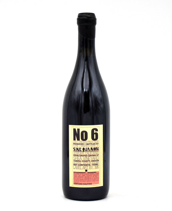 2001 Sine Qua Non No. 6 Pinot Noir