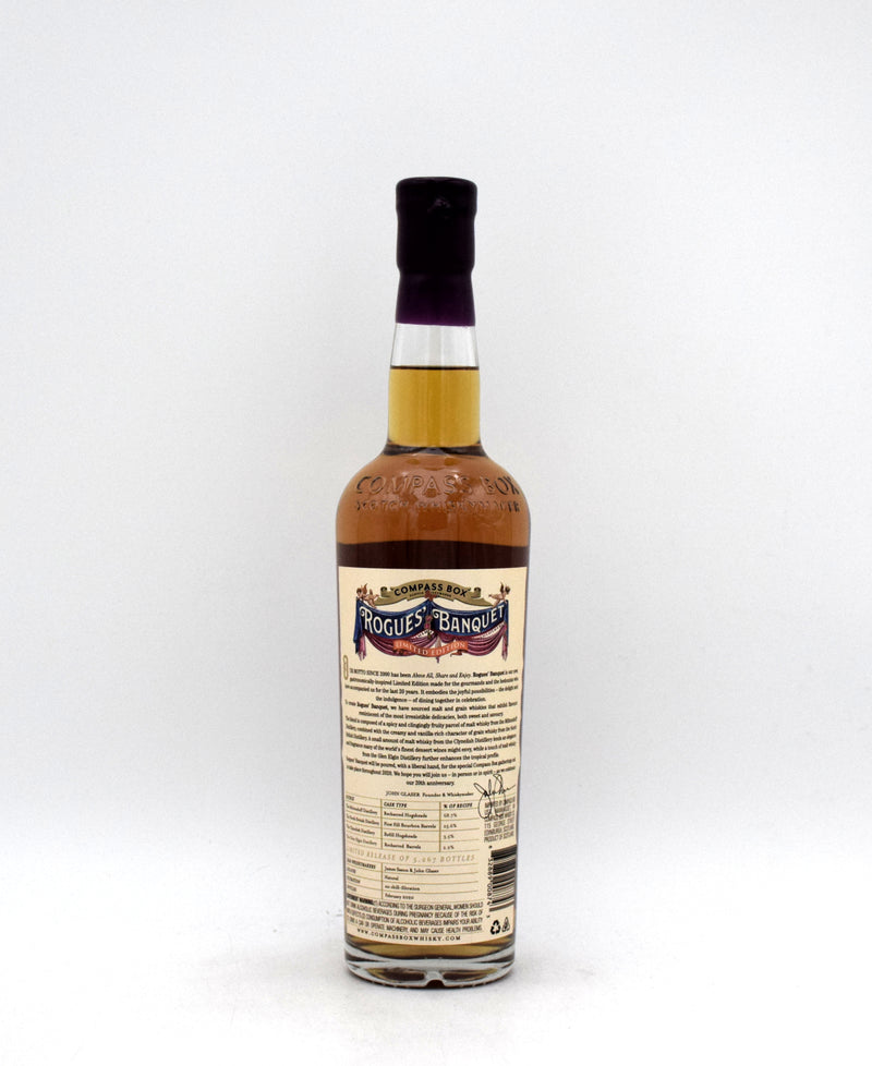 Compass Box 'Rogues' Banquet' Blended Scotch