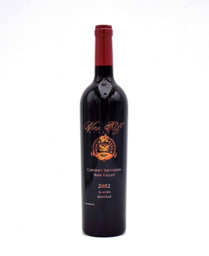 2002 Vine Cliff Winery Private Stock 16 Rows Cabernet Sauvignon