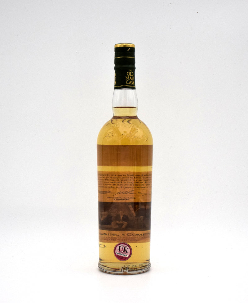 Glen Spey 'The Old Malt Cask' 15 Year Old Single Malt Scotch Whisky (2002 Release)