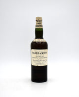 James Buchanan's 'Black & White' Blended Scotch - European Market (1950's Bottling)