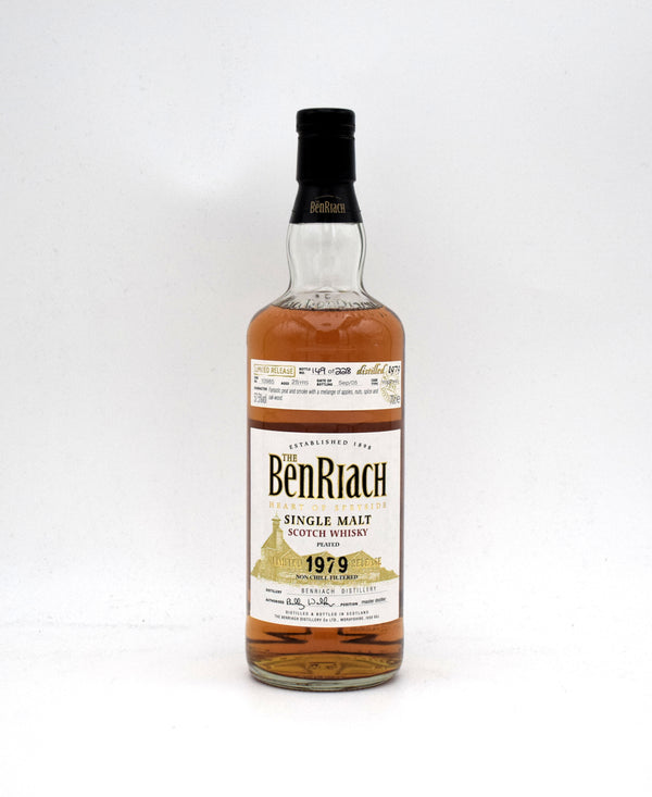 BenRiach 25 Year Limited Release Single Malt Scotch (1979 Release)