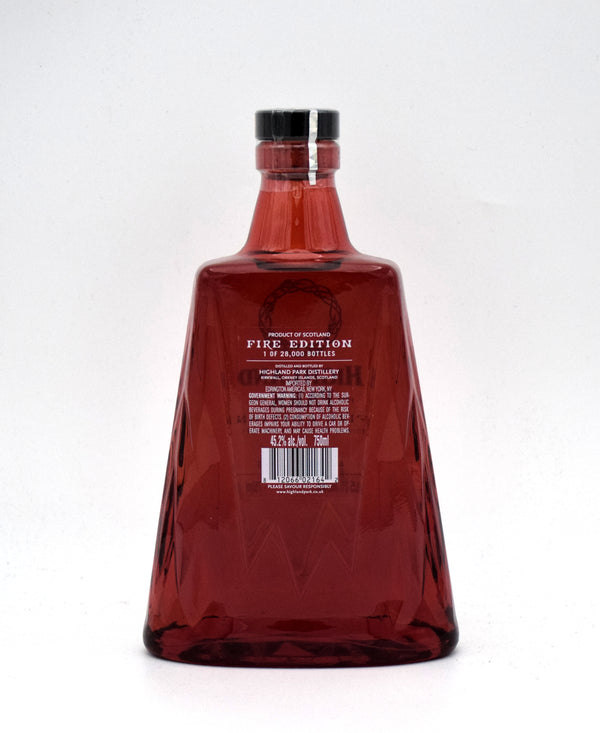 Highland Park 15 Year 'Fire Edition' Single Malt Scotch