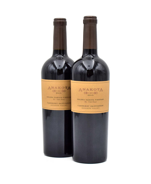 2015 Anakota Wines Helena Dakota Vineyard Cabernet Sauvignon