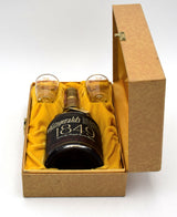 1849 Old Fitzgerald 8 Year Old 'Velvet Gift Set with Glasses' - 1972 Vintage