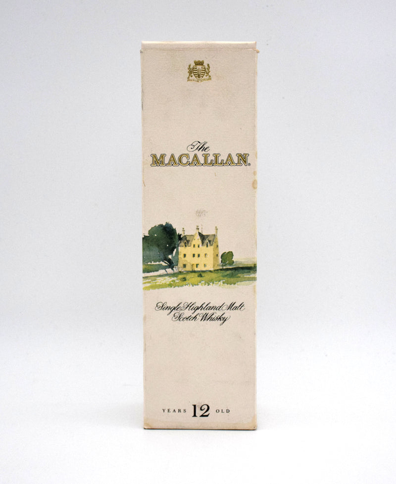 Macallan 12 Year Sherry Oak Scotch Whisky (1.13L, 1980's Release)