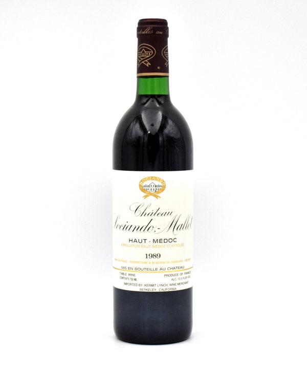 1989 Chateau Sociando-Mallet