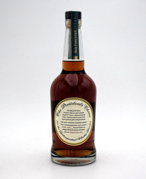 Old Forester 'The President's Choice' Kentucky Straight Bourbon