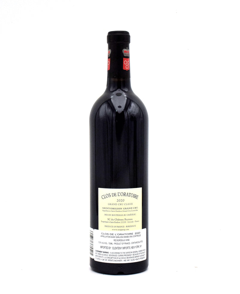 2020 Clos de l'Oratoire