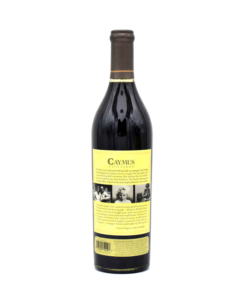 2015 Caymus Vineyards Cabernet Sauvignon