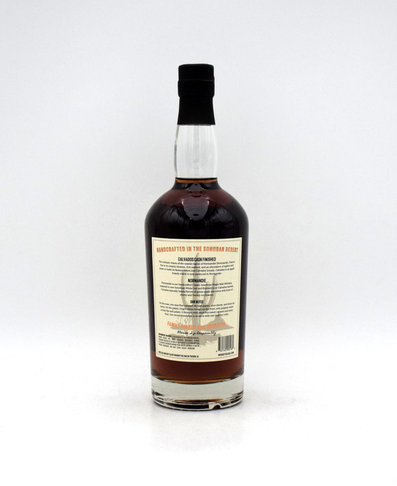 Whiskey Del Bac 'Normandie' American Single Malt