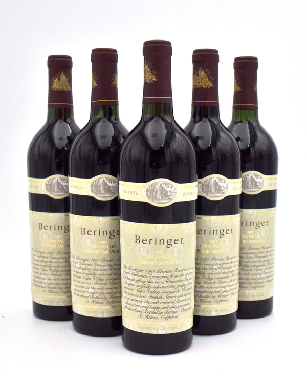 1991 Beringer Vineyards Private Reserve Cabernet Sauvignon
