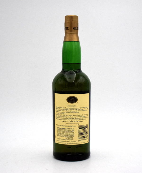 Glenlivet 12 Year 'George Smith's Original 1824' Pure Single Malt Scotch