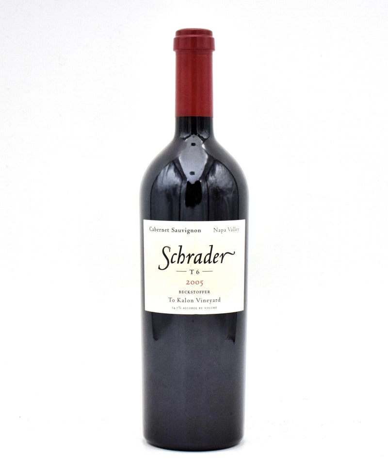 2005 Schrader Cellars T6 Beckstoffer To Kalon Vineyard Cabernet Sauvignon
