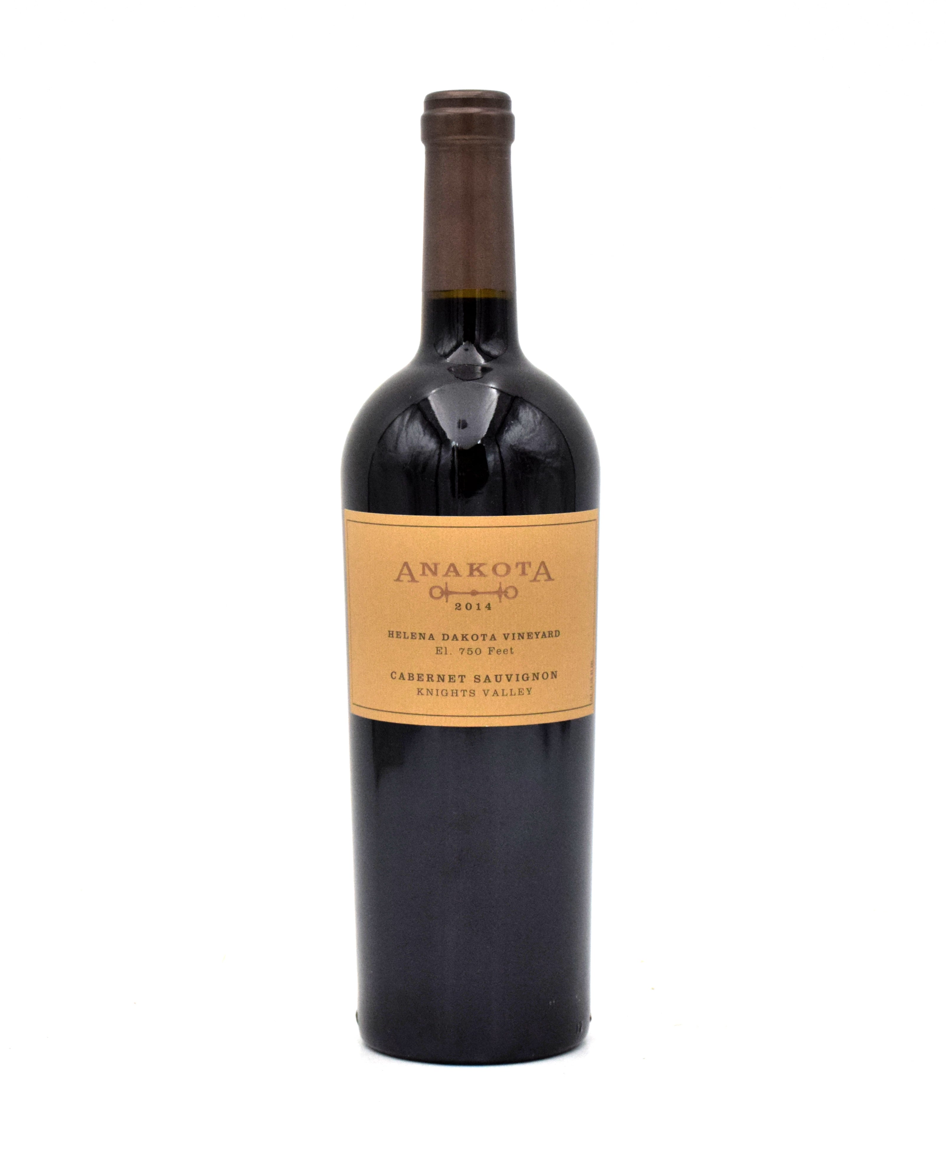 2014 Anakota Wines Helena Dakota Vineyard Cabernet Sauvignon – FineLiquors