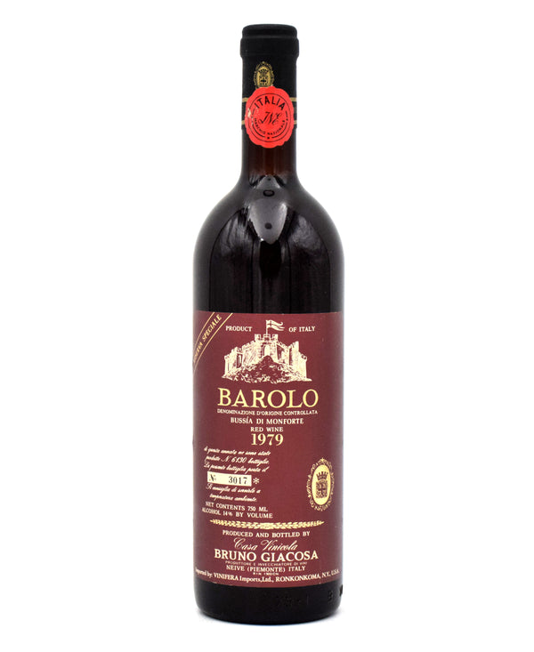 1979 Bruno Giacosa Bussia di Monforte Riserva Speciale
