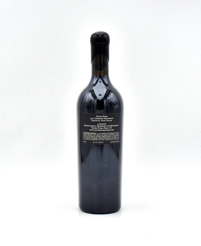 2012 Entre Nous Wines Cabernet Sauvignon
