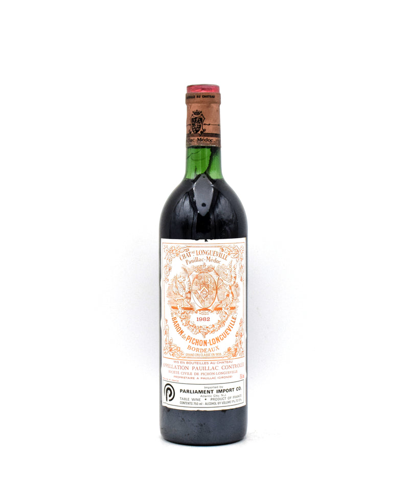 1982 Chateau Pichon-Longueville au Baron de Pichon-Longueville