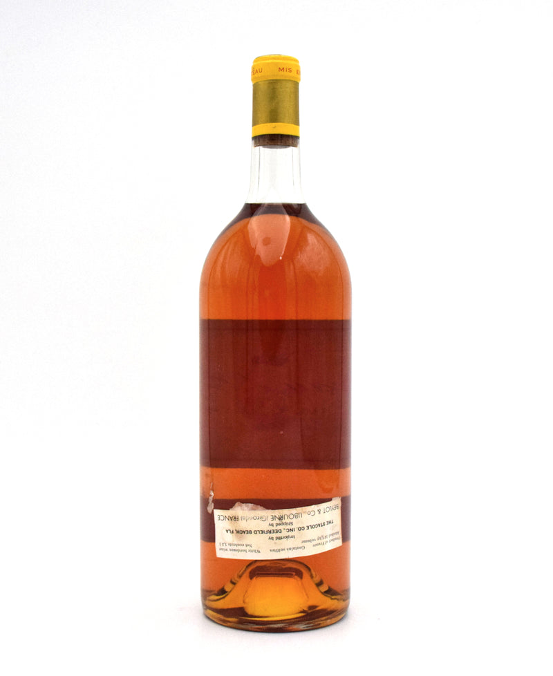 1986 Chateau d'Yquem 1.5L (Stained Label)