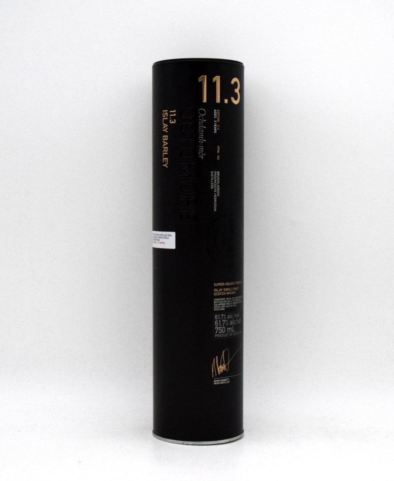 Bruichladdich Octomore Edition 11.3 Islay Barley 5 Year Single Malt Scotch Whisky (2014 Release)