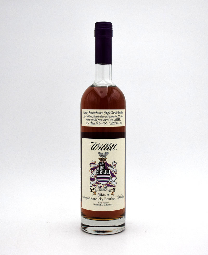 Willett Family Estate 9 Year Bourbon Barrel Number 4238 (Window Seat)