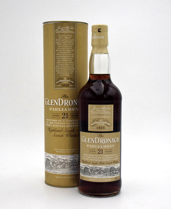 Glendronach Parliament 21 Year Single Malt Scotch