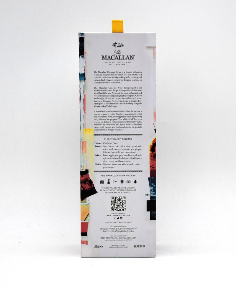 Macallan 'Concept Number 3' Single Malt Scotch