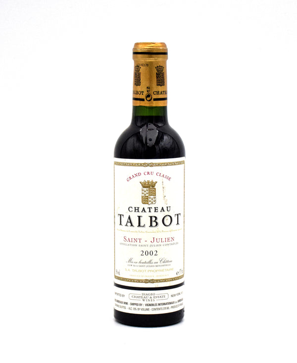 2002 Chateau Talbot .375 (Slightly Scuffed Label)