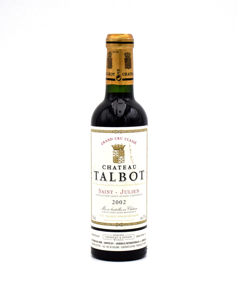 2002 Chateau Talbot .375 (Slightly Scuffed Label)