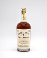 Hochstadter's 'Family Reserve' 16 Year Rye Whiskey