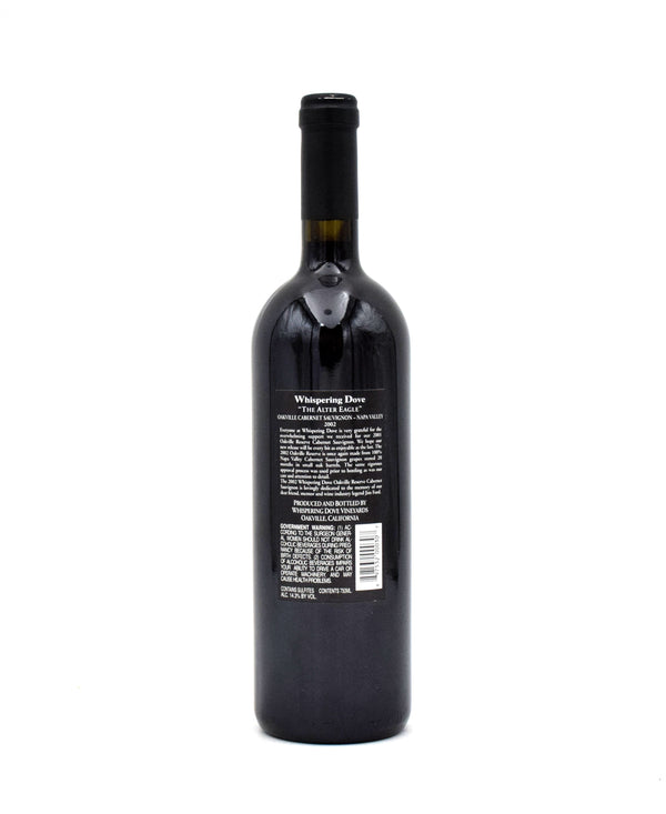 2002 Whispering Dove 'The Alter Eagle' Napa Valley Grande Reserve Cabernet Sauvignon