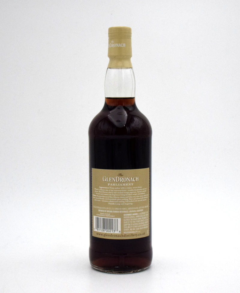 Glendronach Parliament 21 Year Single Malt Scotch