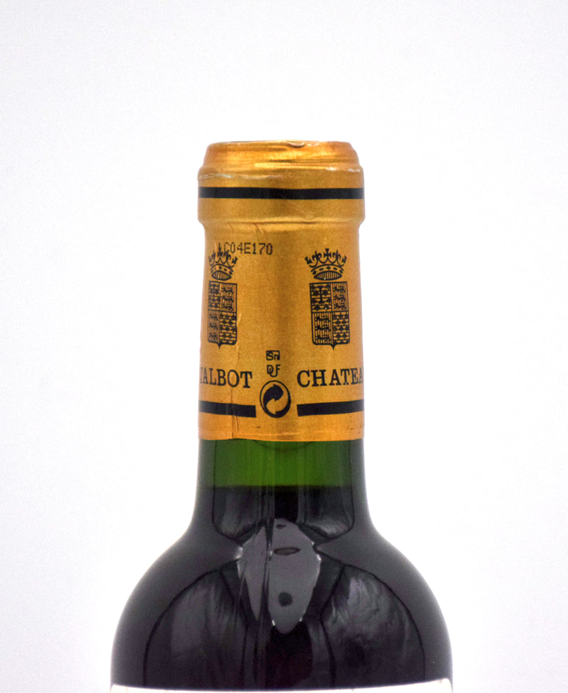 2002 Chateau Talbot .375 (Slightly Scuffed Label)