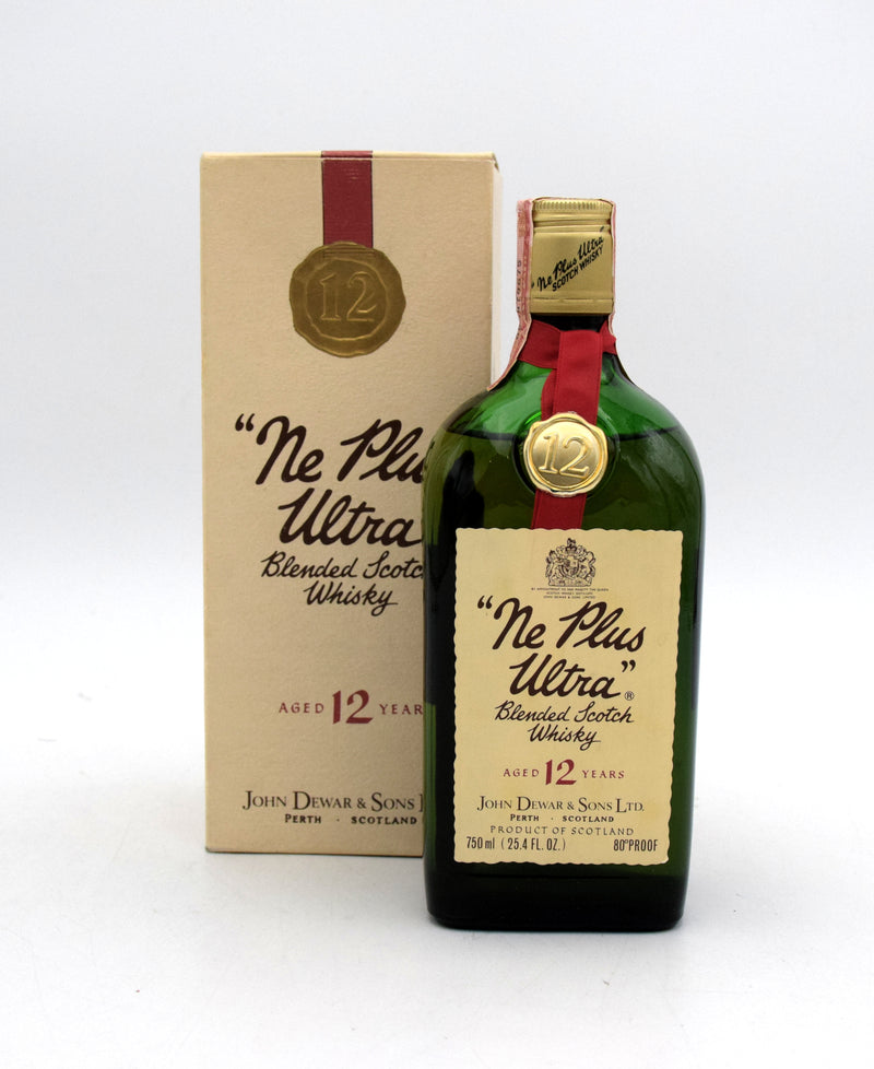 John Dewar Ne Plus Ultra スコッチウイスキー Dewar's 'Ne Plus Ultra' 12 Year Old Blended Scotch – FineLiquors