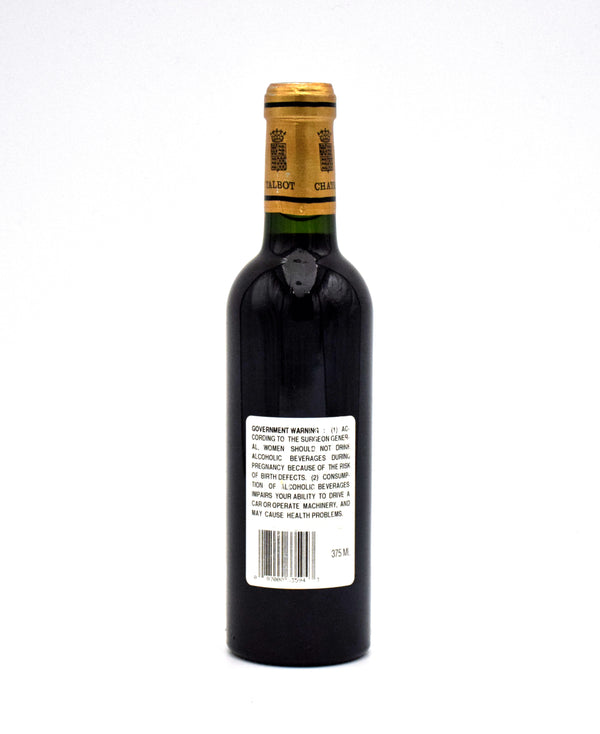 2002 Chateau Talbot .375 (Slightly Scuffed Label)
