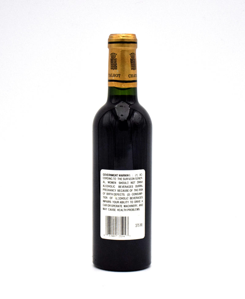 2002 Chateau Talbot .375 (Slightly Scuffed Label)