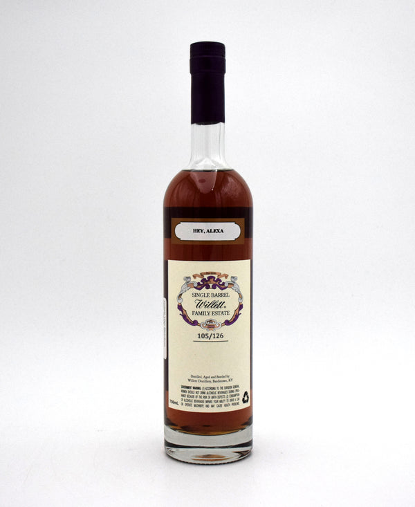 Willett Family Estate 10 Year Bourbon Barrel Number 2156 (Hey Alexa)