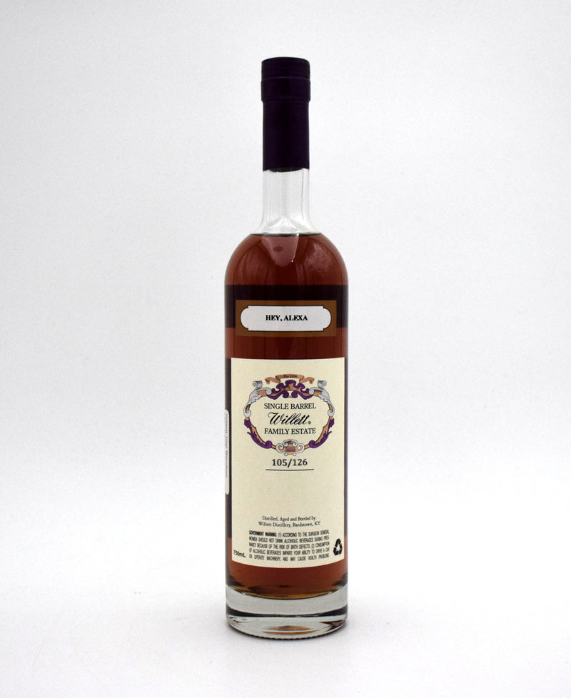 Willett Family Estate 10 Year Bourbon Barrel Number 2156 (Hey Alexa)