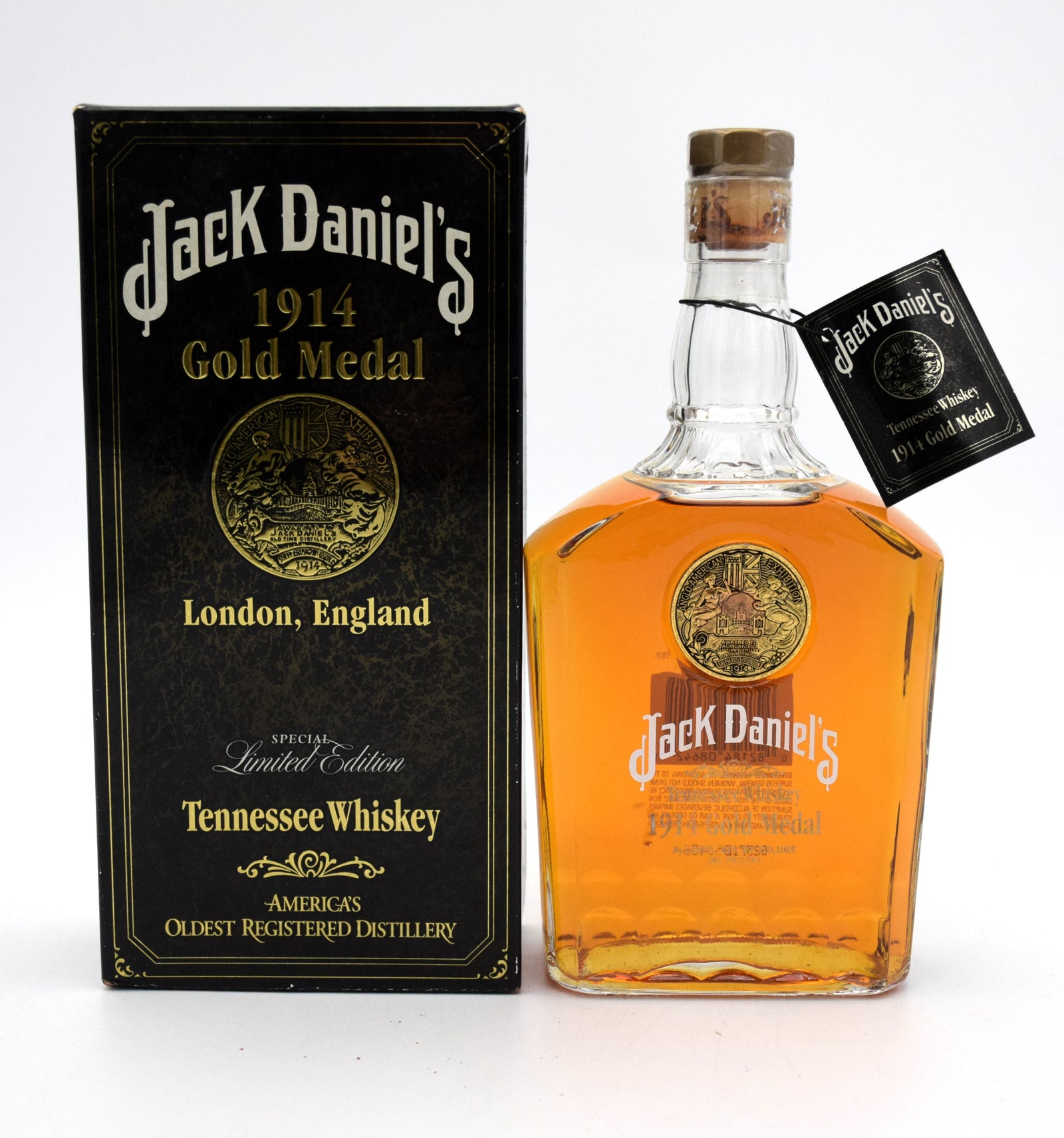 ジャックダニエル　1914 ゴールドメダル　750ml 45% Jack Daniel's 1914 Gold Medal Whiskey – FineLiquors