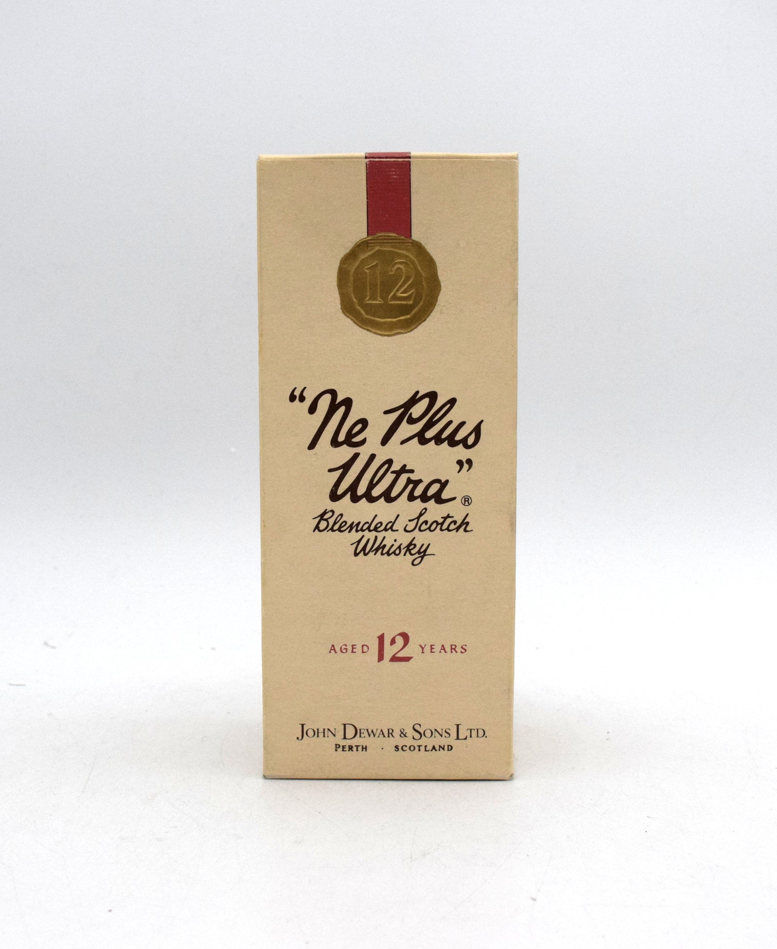 Dewar's 'Ne Plus Ultra' 12 Year Old Blended Scotch – FineLiquors