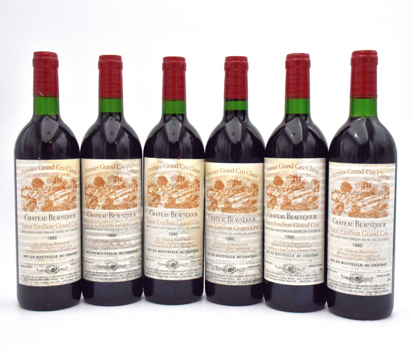 1990 Chateau Beausejour J.Duffau-Lagarrosse