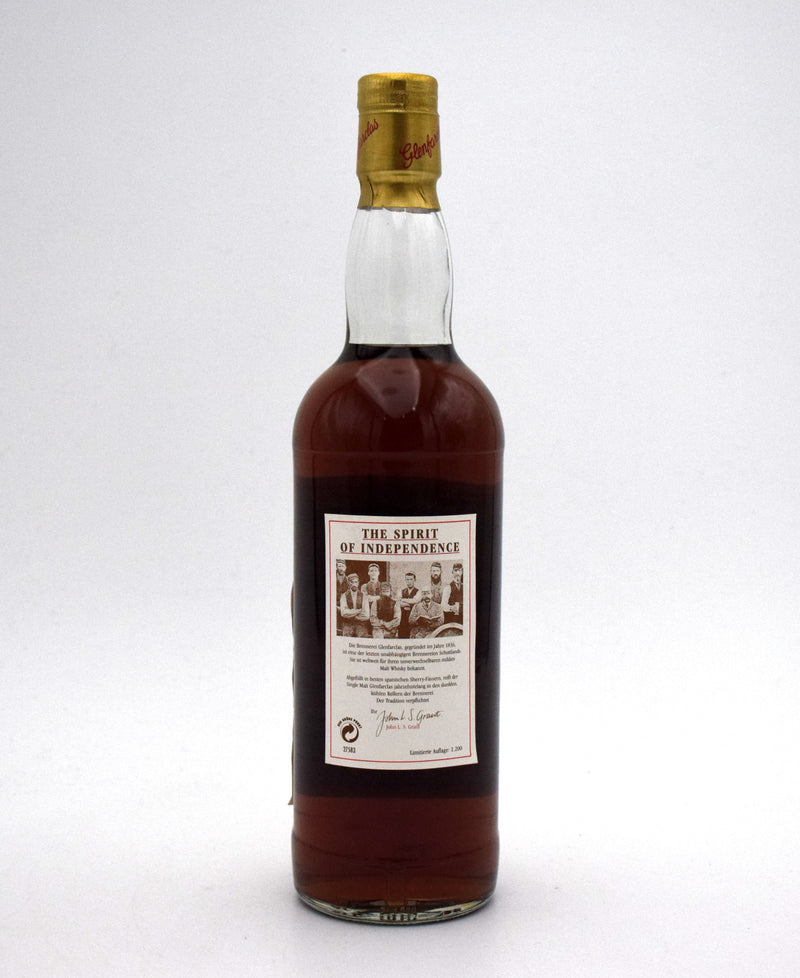 Glenfarclas 'The Spirit of Independence' Vintage Single Malt Scotch (1969 Release) (No Box)